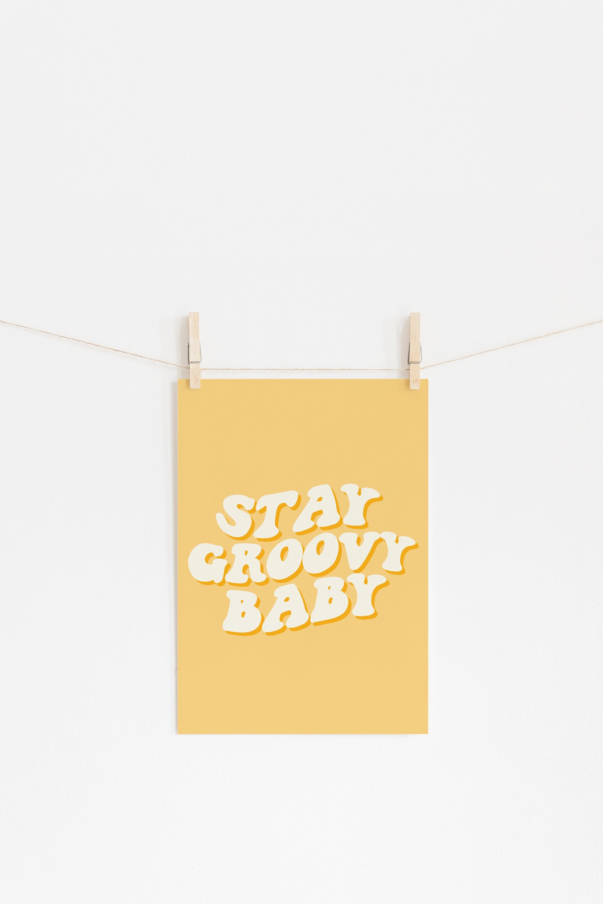 Groovy poster dorm wall art dorm poster Etsy