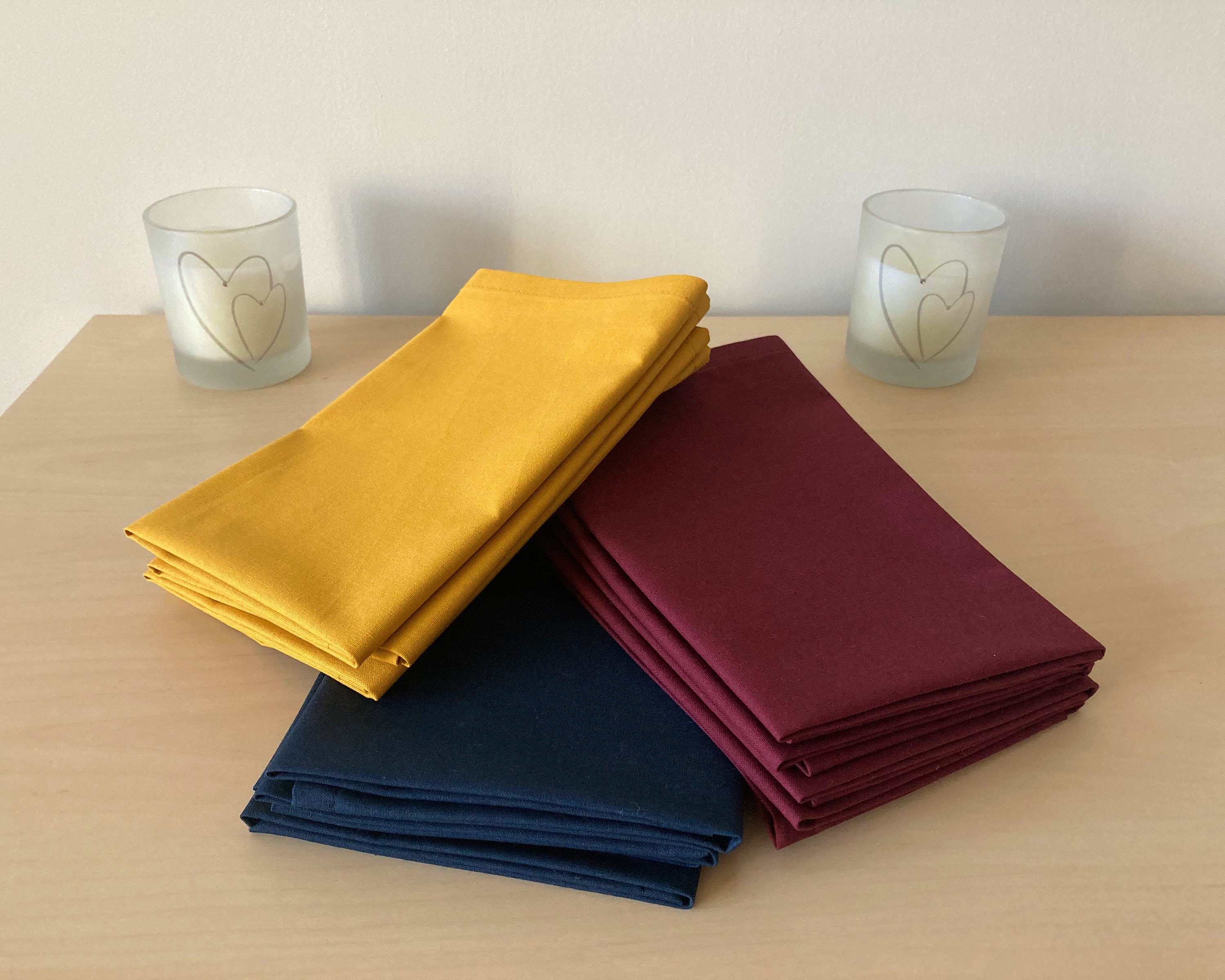 Cotton Napkins Fabric Napkins Reusable Napkins EcoFriendly Etsy