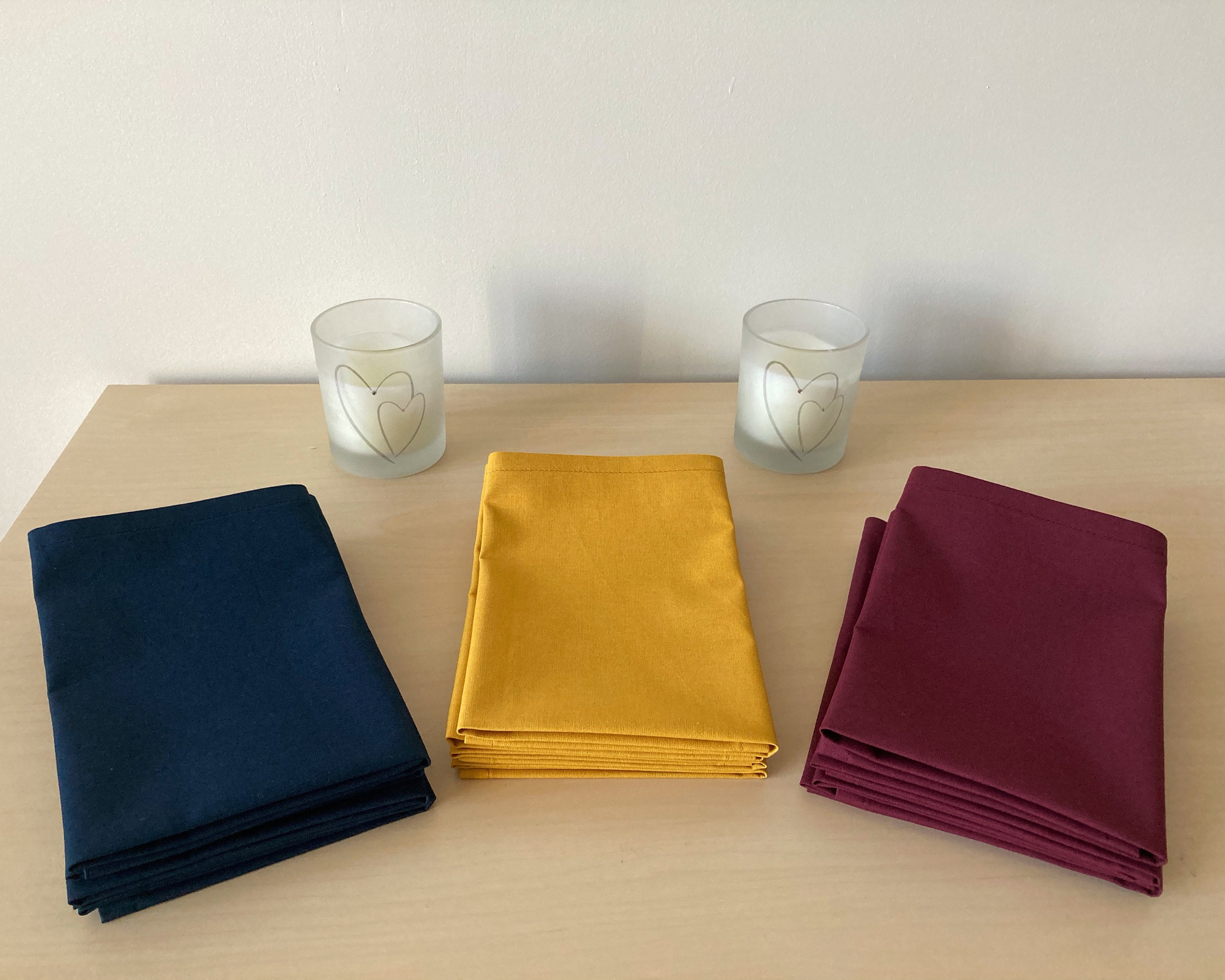 Cotton Napkins Fabric Napkins Reusable Napkins EcoFriendly Etsy