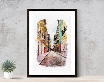Old San Juan Art Etsy