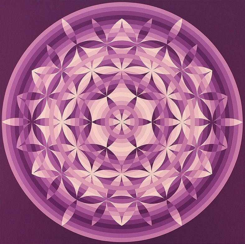 Mandala Violet