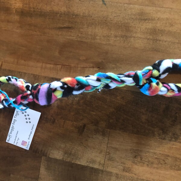 Fleece Dog Toys Etsy