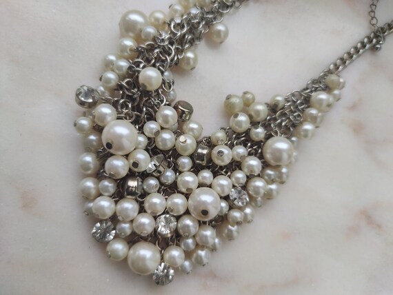 Collier Plastron Vintage Articles De Paris - Imposant Bijou De Soirée