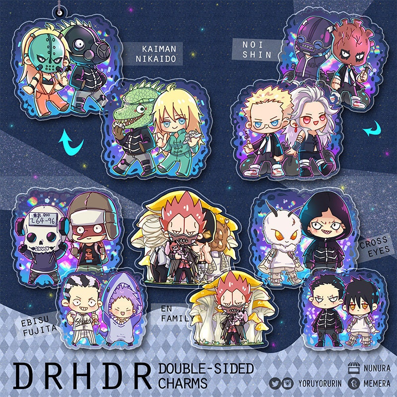 Dorohedoro Acrylic Charms Keychain Anime Caiman Kaiman Etsy Dorohedoro Acrylic Charms Keychain Anime Caiman Kaiman Etsy
