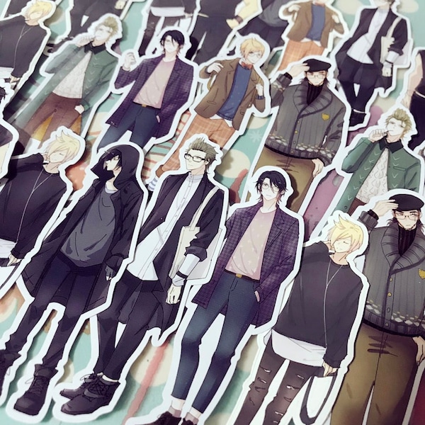 FFXV Fashion Stickers Kitty Stickers