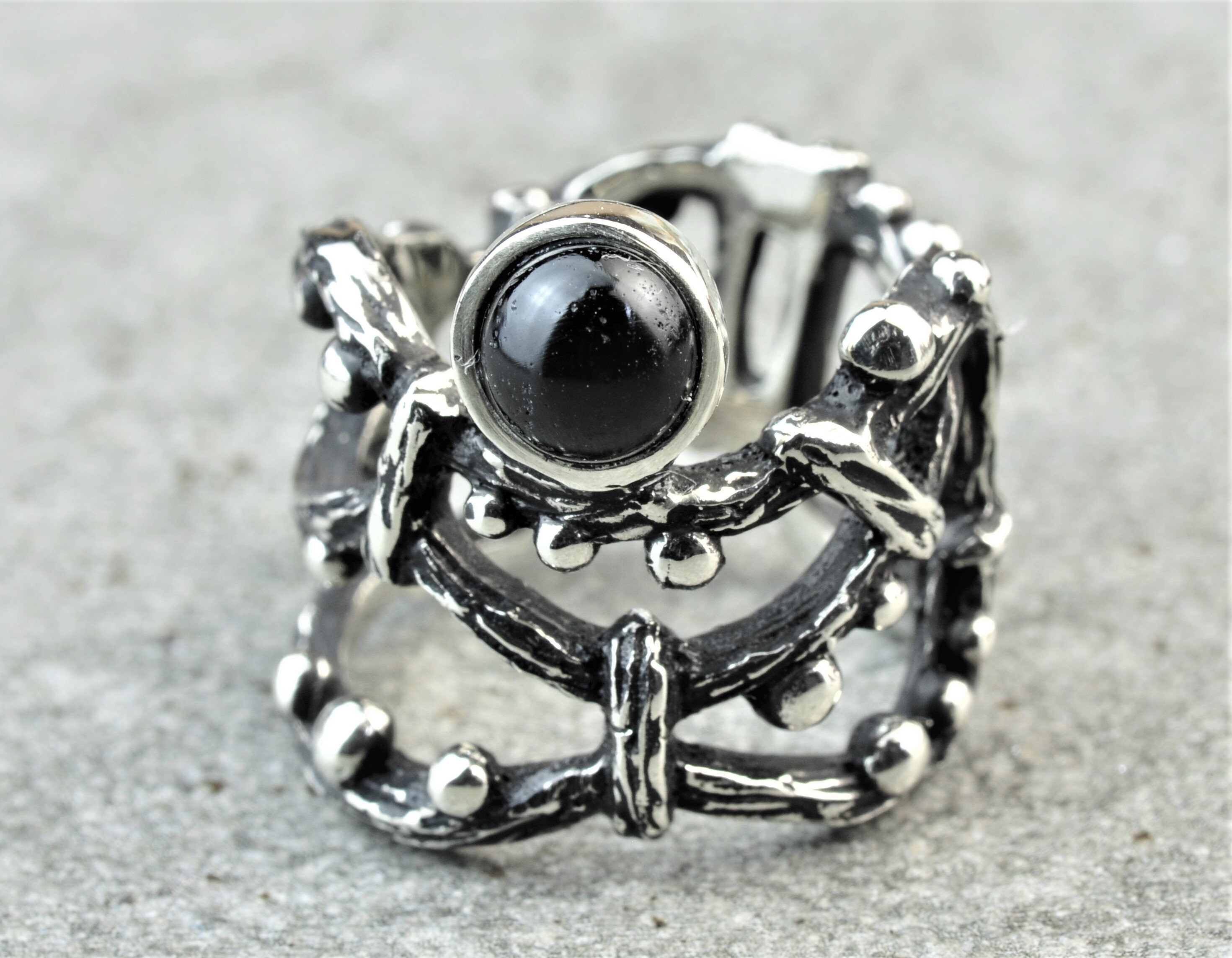 Wiccan Ring Witchcraft Jewelry Goth Ring for Women  Etsy