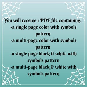 Halloween Spooky Tea Cross Stitch Pattern - Instant Download PDF - Etsy