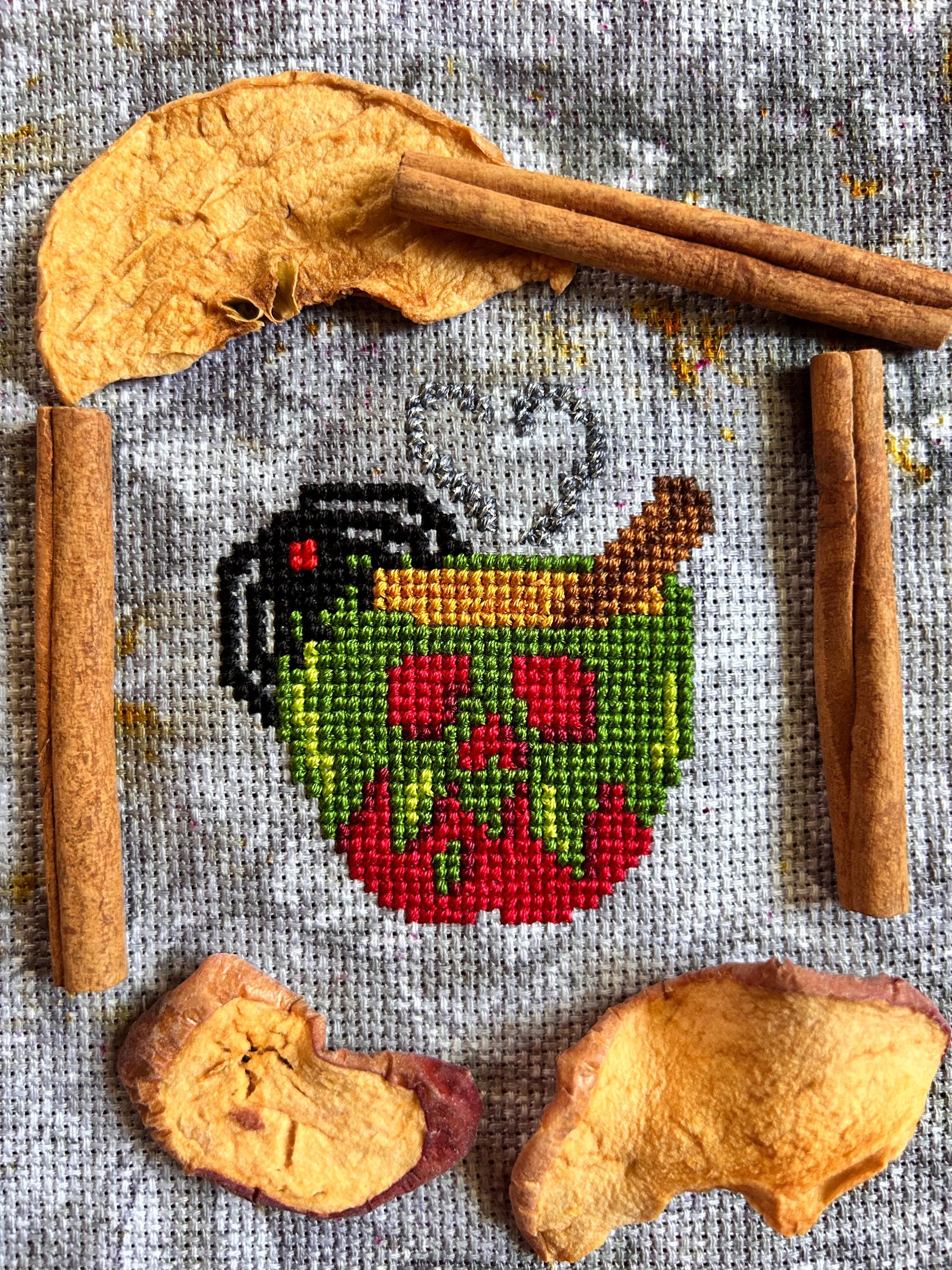 Creepy Cafe Halloween Cross Stitch Pattern Bundle - Instant Download ...