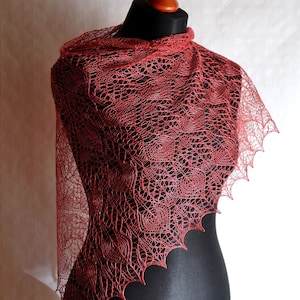 Once Upon a Summertime Lace Shawl Pattern Instant Download PDF Knitting ...