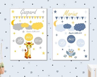 Tableau Deco Enfant Etsy