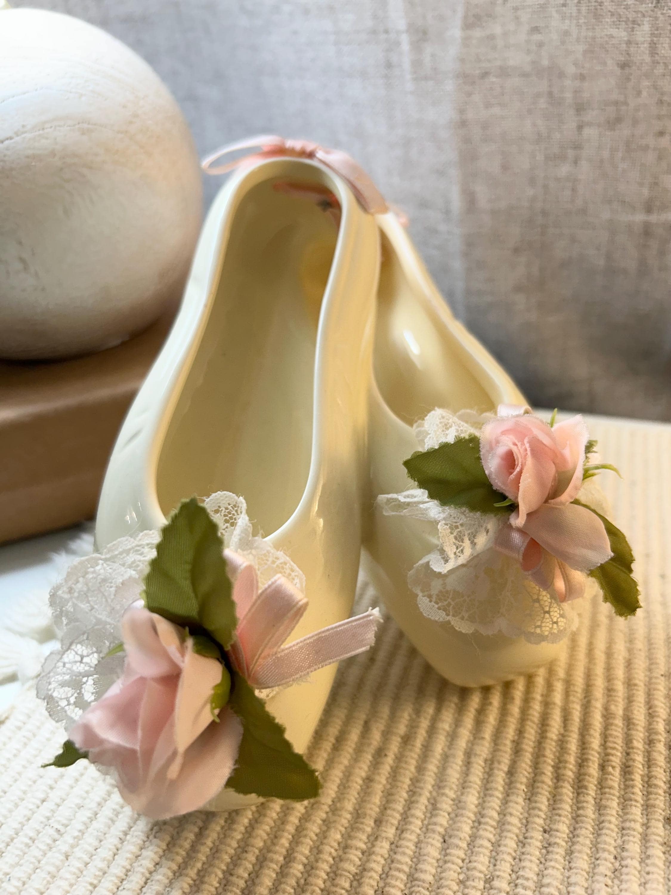 Ceramic Ballet Shoes - Etsy