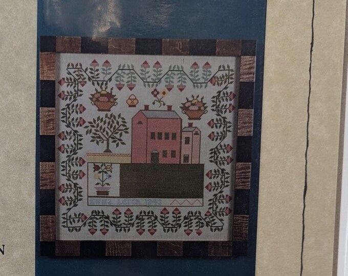 The Scarlet Letter Cross Stitch Pattern Emma Lerch 1843 From the ...