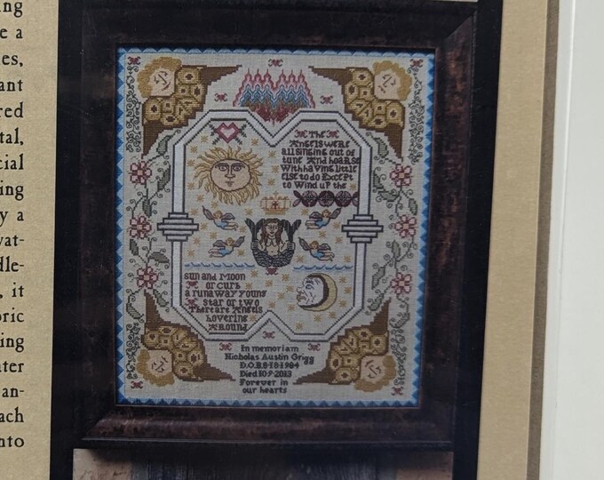 The Scarlet Letter Cross Stitch Pattern the Four Angels Mourning ...