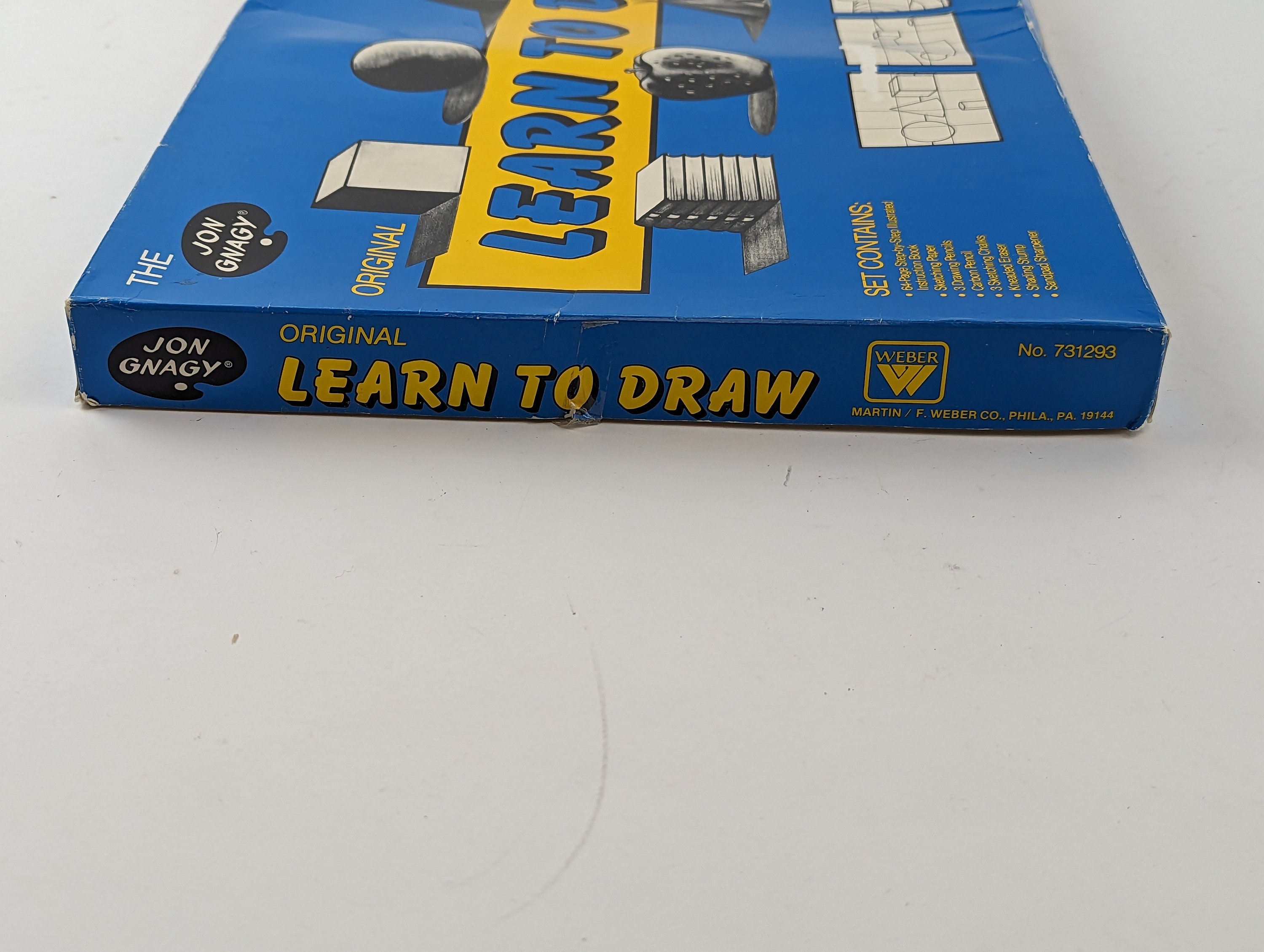 Vintage the jon gnagy learn to draw set 731293 martin f weber company