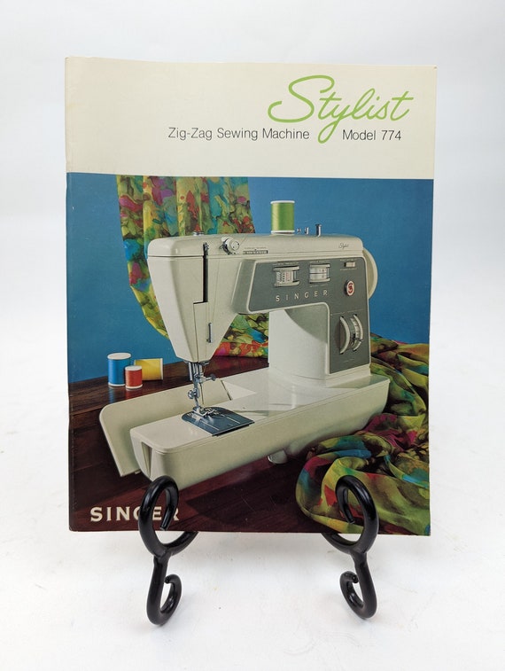 Singer Stylist Zigzag Sewing Machine Model 774 Instruction Etsy