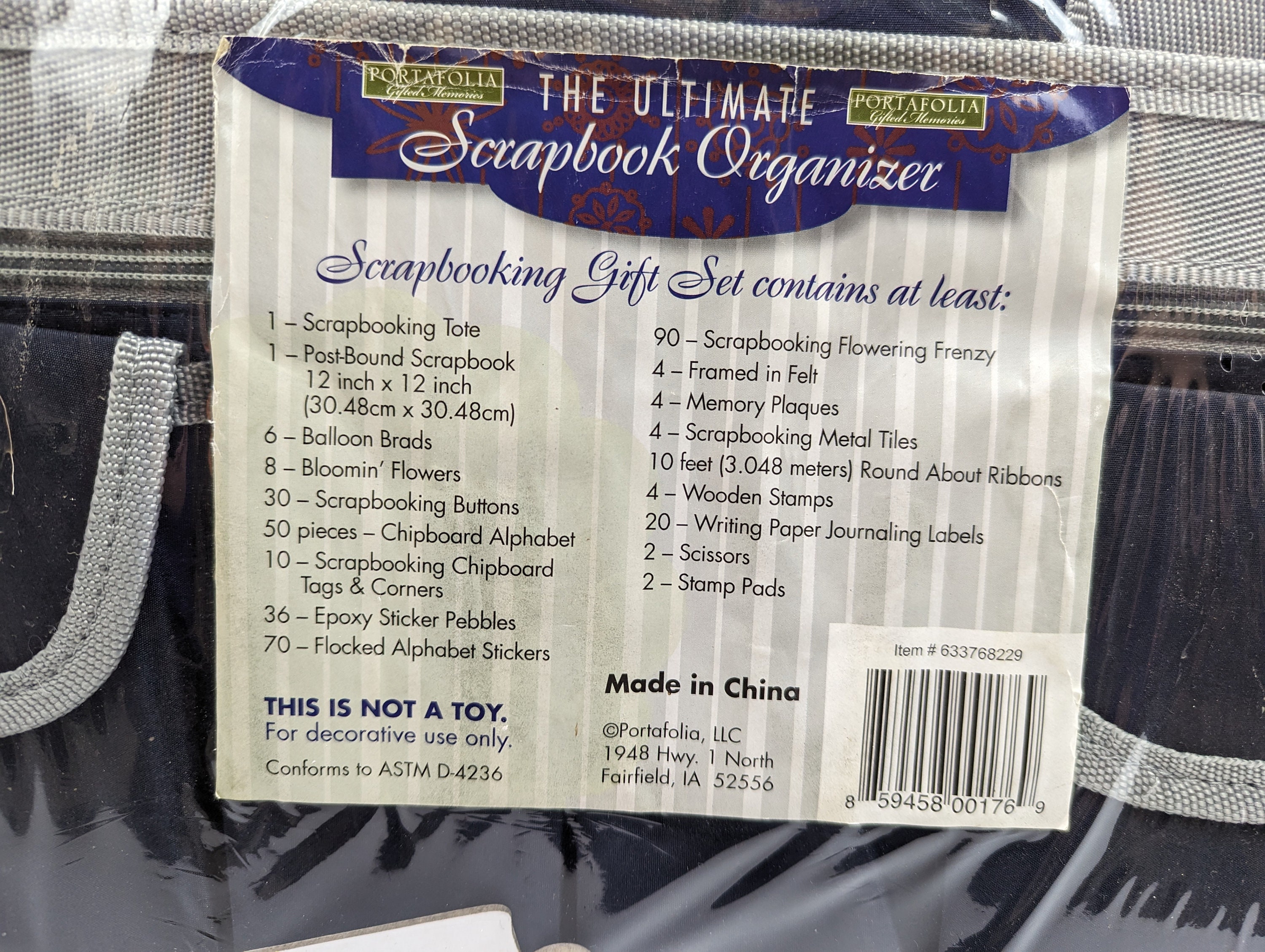 Portafolia Gifted Memories The Ultimate Scrapbook Organizer Bag W 100 s portafolia-gifted-memories-the-ultimate-scrapbook-organizer-bag-w-100-s