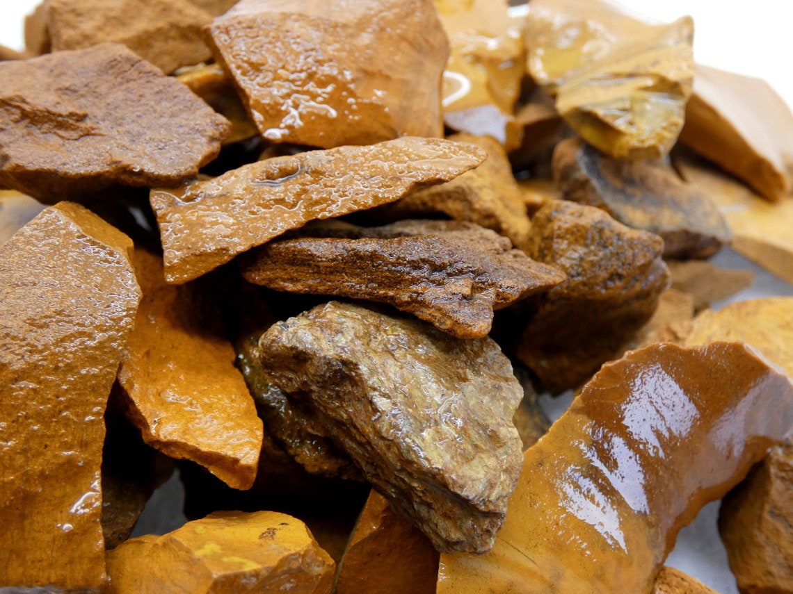 Quality Gold Jasper Rough Rocks You Choose the Lot Size 1 Etsy