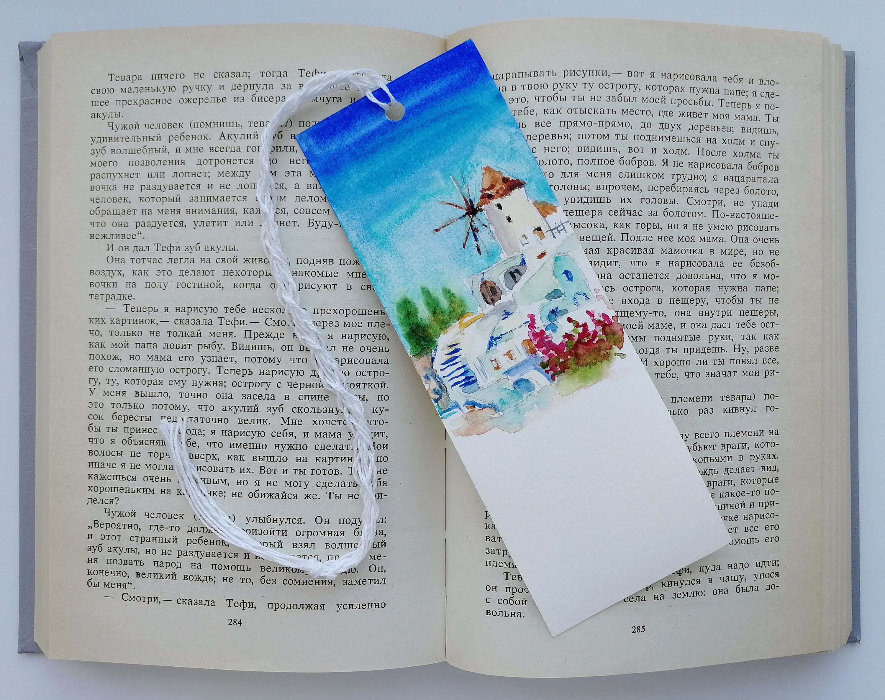 Personalized bookmark Hand painted bookmark watercolor Etsy
