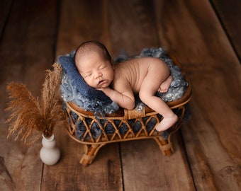Rattan Basket, Rattan Furniture,Props, Handmade Rattan Baby Props. Newborn Props. Newborn Photography. Rattan Props, Design for Baby
