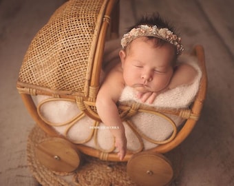 Rattan Basket, Rattan Furniture,Props, Handmade Rattan Baby Props. Newborn Props. Newborn Photography. Rattan Props, Design for Baby