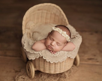 Rotan mand, rotan meubels, rekwisieten, handgemaakte rotan baby rekwisieten. Pasgeboren rekwisieten. Fotografie van pasgeborenen. Rotan rekwisieten, ontwerp voor baby