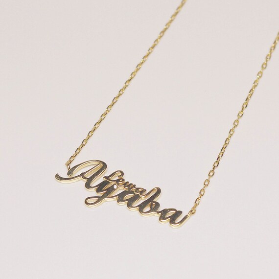 Necklace that says beautiful deals