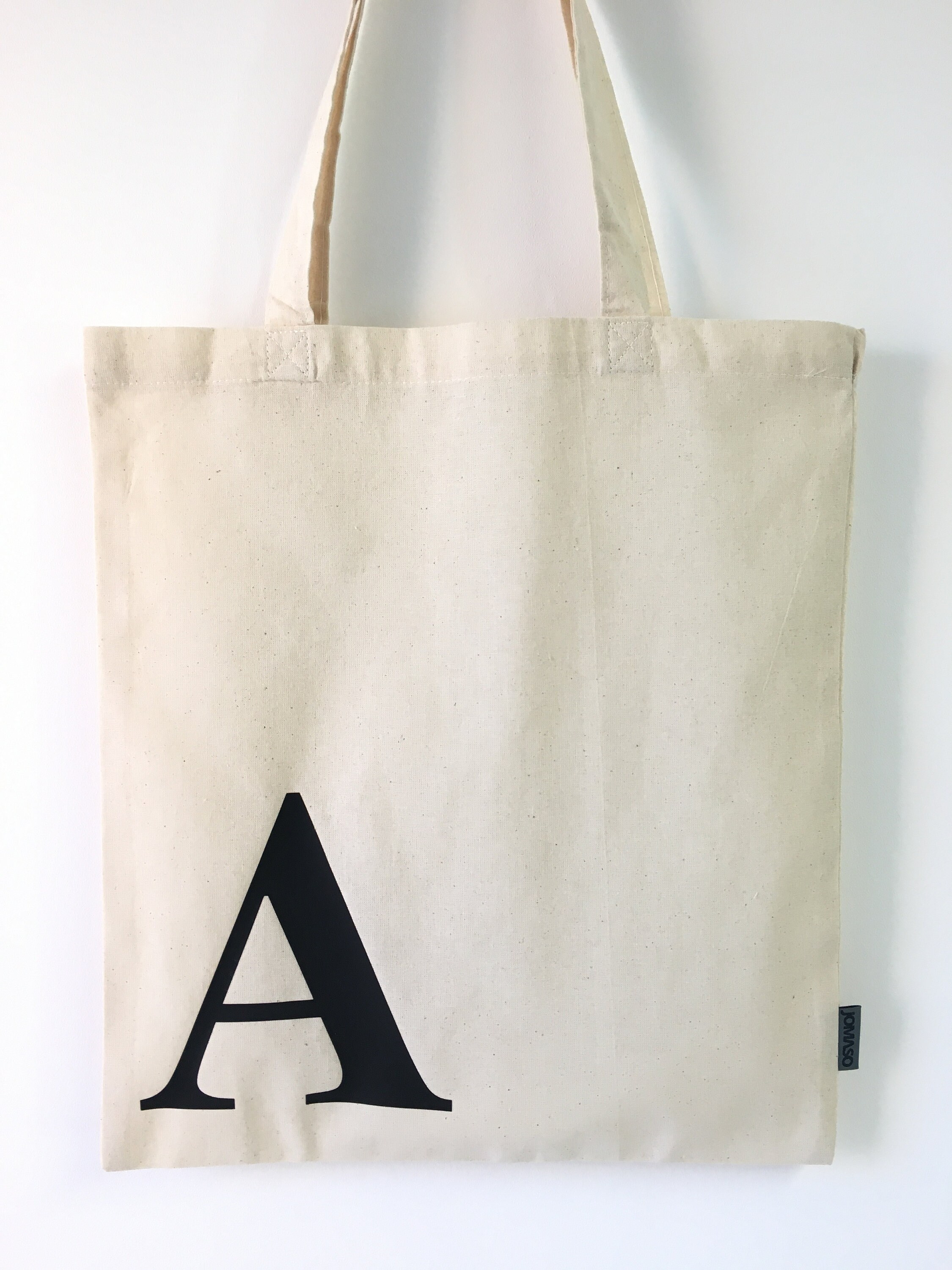 Personalized Cotton Bag Letter Letter Individually Totebag - Etsy UK