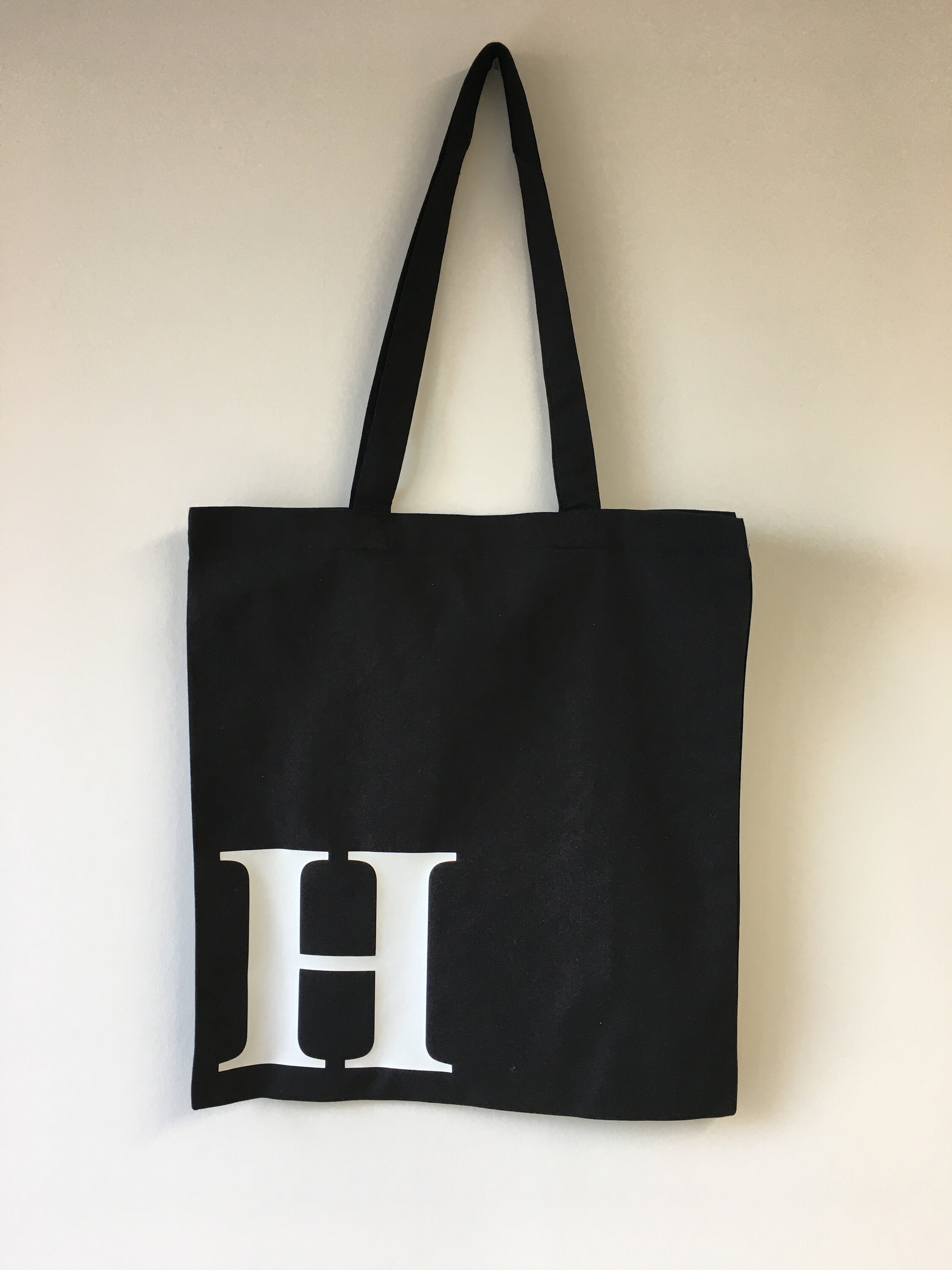 Personalized Cotton Bag Letter Letter Individually Totebag Etsy UK
