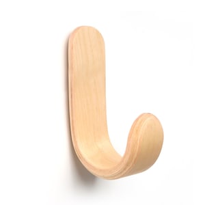 JIYUERLTD Wall Hooks Large Wooden Hooks Coat Clothes Bag Hooks for Wall Hallway Living Room Office Hanger Home Decor.