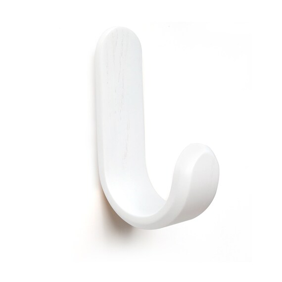 Cloakroom Hook Curve Hook Wall Hook Curved Wooden Coat Hook | Wooden coat