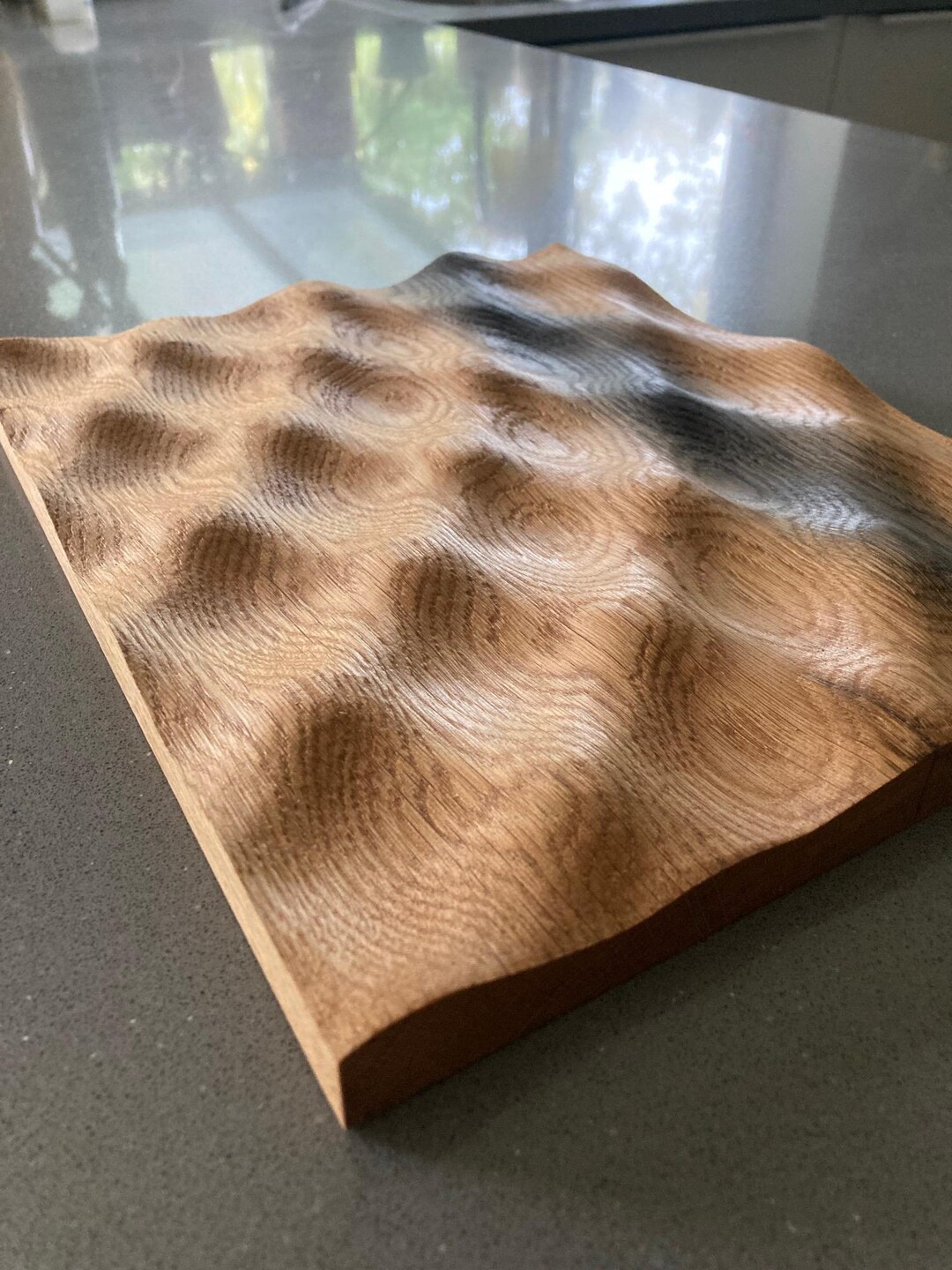 Oak Ripple Wall Art (interference Pattern) - Etsy