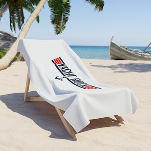 Yacht Rock Serviette de plage The Need for Smooth