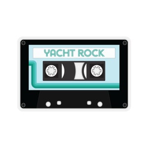 Yacht Rock Mixtape Sticker