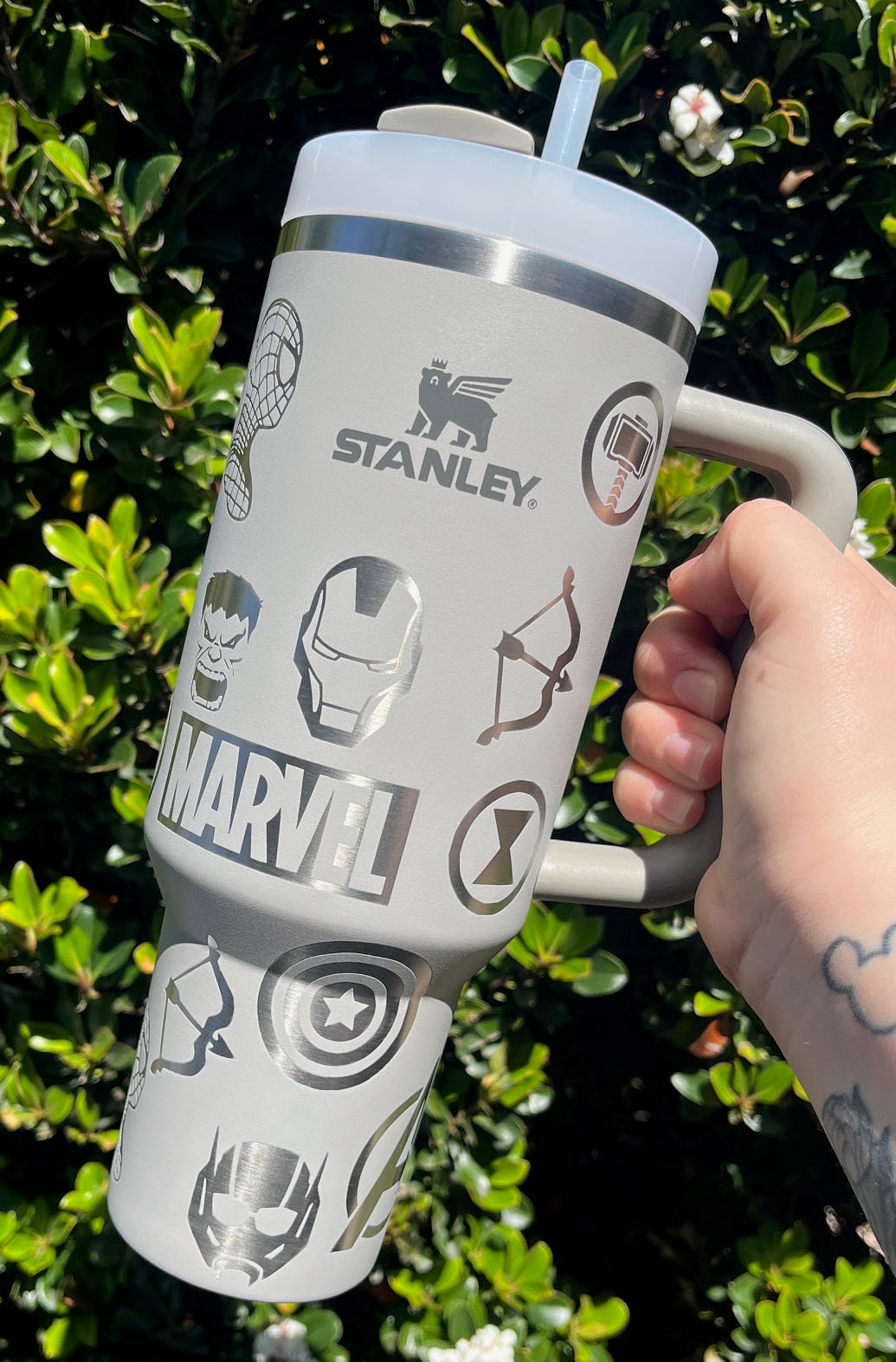 Marvel Avengers 40 Ounce Laser Engraved Stanley Tumbler - Etsy