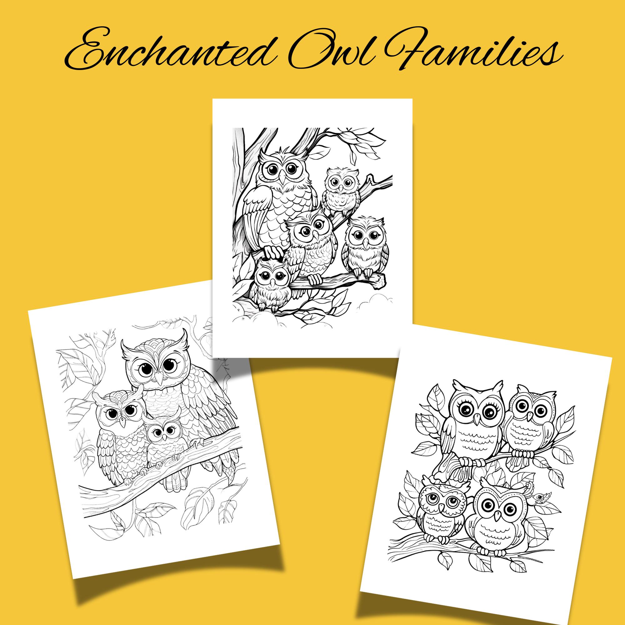 Adult Mandala Coloring Pages Printable PDF Owl Coloring Book for Adults ...