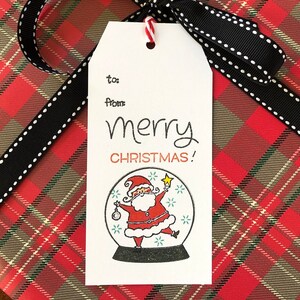 Mount Hood Christmas Gift Tags with Ribbon– Set of 10 - Mt Hood Holiday -  Gift Wrap - Hanging Tag — The Scribblist