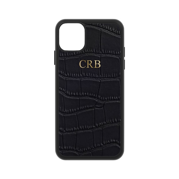 【日本入手困難】Saffiano leather cover for iPhone 15 Pro Black Saffiano leather cover for iPhone 15 Pro | PRADA