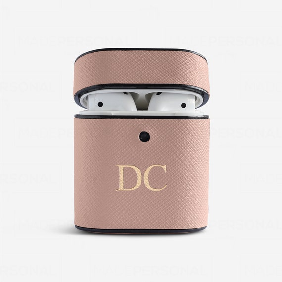 Personalised Leather AirPods Pro Case, Airpod 1 2 3, Debossed Hot Foil Monogram Initials, Apple Airpods Leather Case, Air Pod Pods