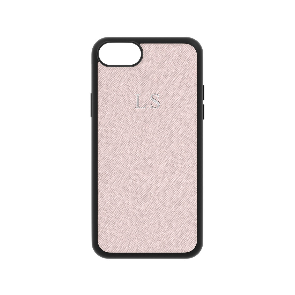 Pale Pink Leather Iphone 13 Pro Max Case 12 11 Mini Xs Xr Etsy UK