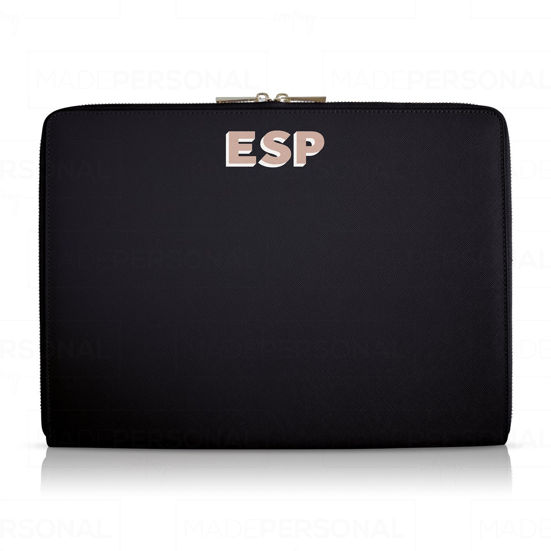 Leather Laptop Sleeve 14 Inch Personalised Laptop Case 13 Etsy