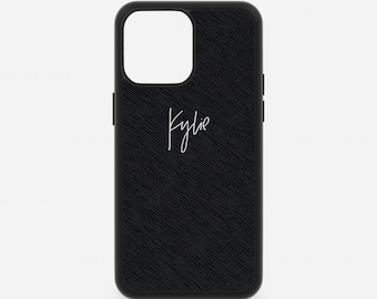 Personalised Leather Phone Case, iPhone 14 Pro Max Saffiano 13, 12 and 11 Pro Max Case Mini XS Xr X 8 Plus Monogram Initials Cover Signature
