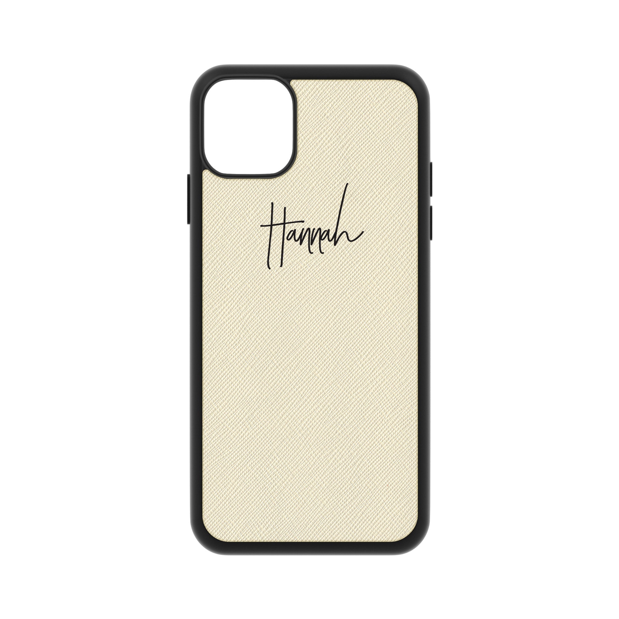 Personalised Leather Phone Case, iPhone 14 Pro Max Saffiano 13, 12