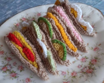 6 Knitted sandwiches