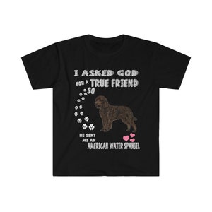 American Brown Spaniel Dog Lover Gifts, American Brown Spaniel Mom Dad, AWS American Water Spaniel, Gift For Dog Owner, Unisex T-Shirt