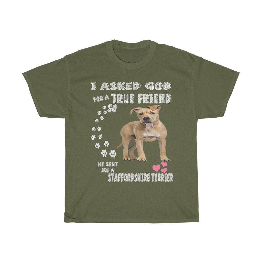 American Staffordshire Dog, American Stafford Shirt, Staffordshire Gift ...