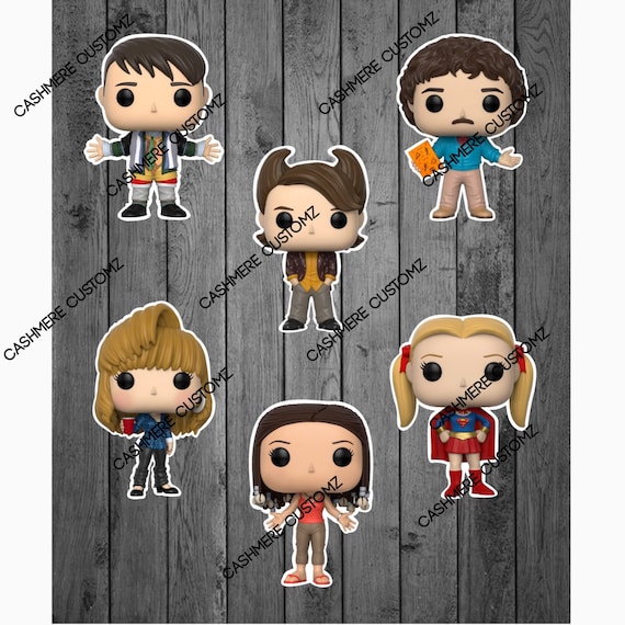 Friends Funko Pop Stickers 