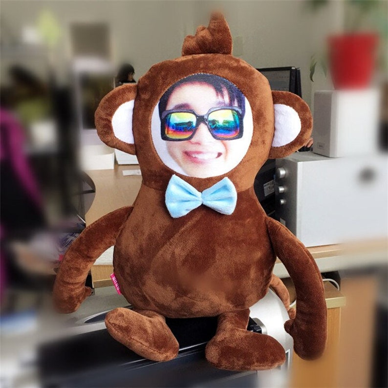 Funny Monkey Pillow Anime Body Pillow Custom Body Pillow Etsy