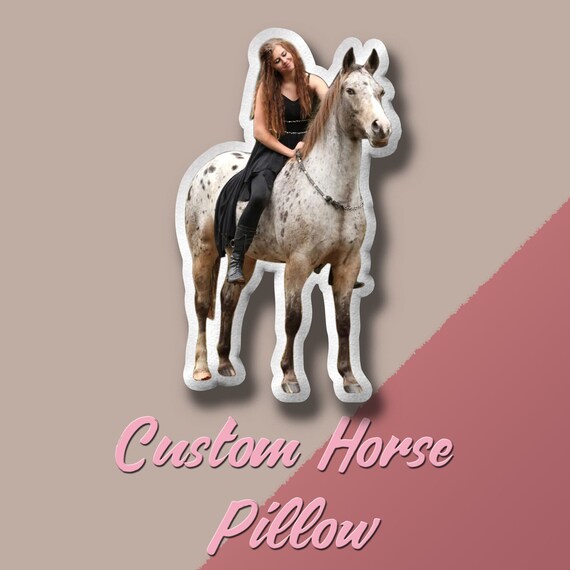 horse body pillow cover