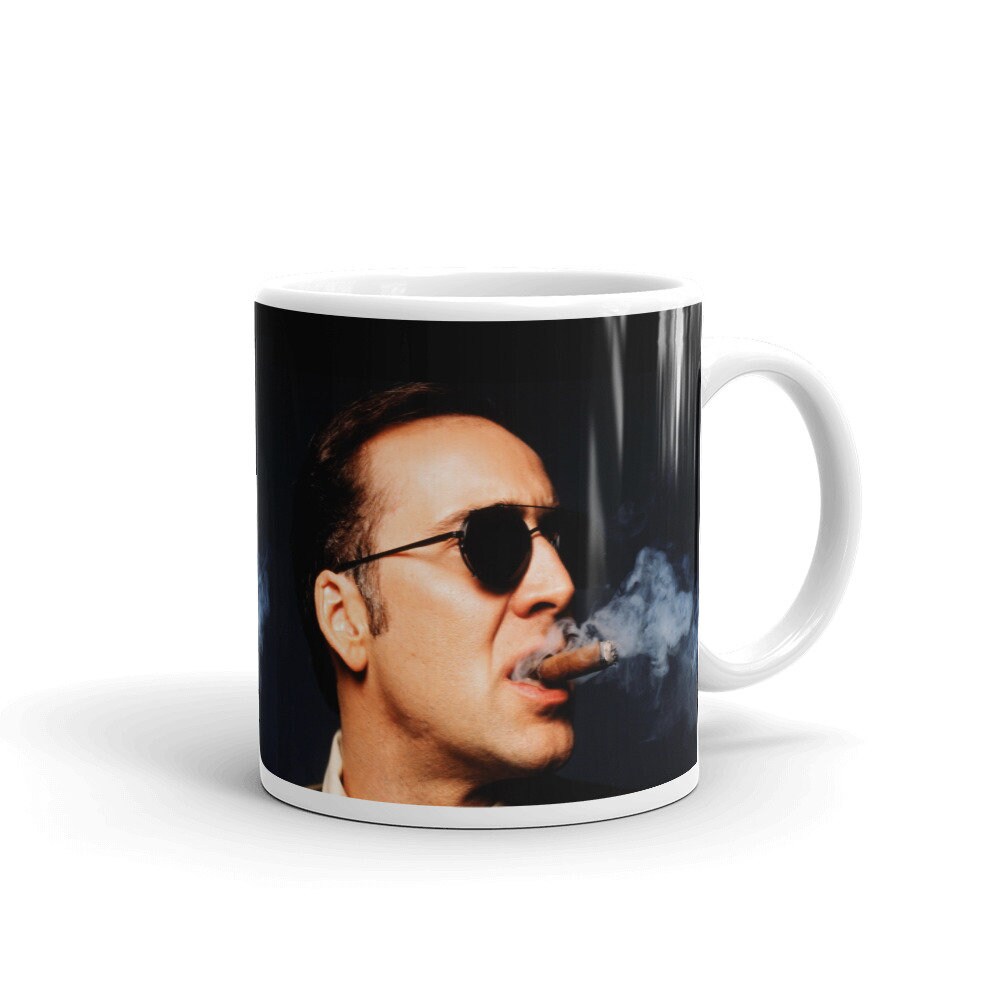 Nicolas Cage Mug Nicholas Cage Con Air Nic Cage Mug Meme Etsy