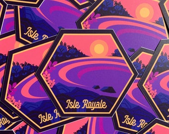 Isle Royale Sticker